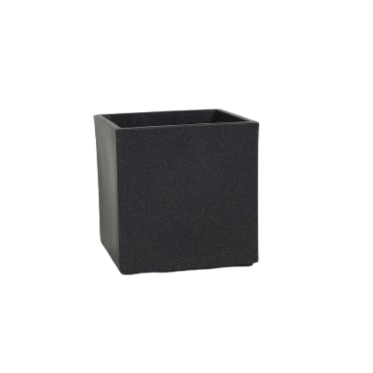 CUBO - Polymer Planter Grey / 12 Inch