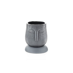 FACE KRAFT - With Smart Bottom Tray Self Watering Pot - 6 Inch Grey