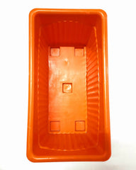 Rectangle Plastic Pot - Multicolor