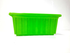 Rectangle Plastic Pot - Multicolor