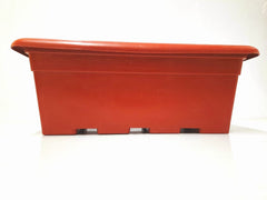 Rectangle Plastic Pot - Multicolor 17 Inch / Brown