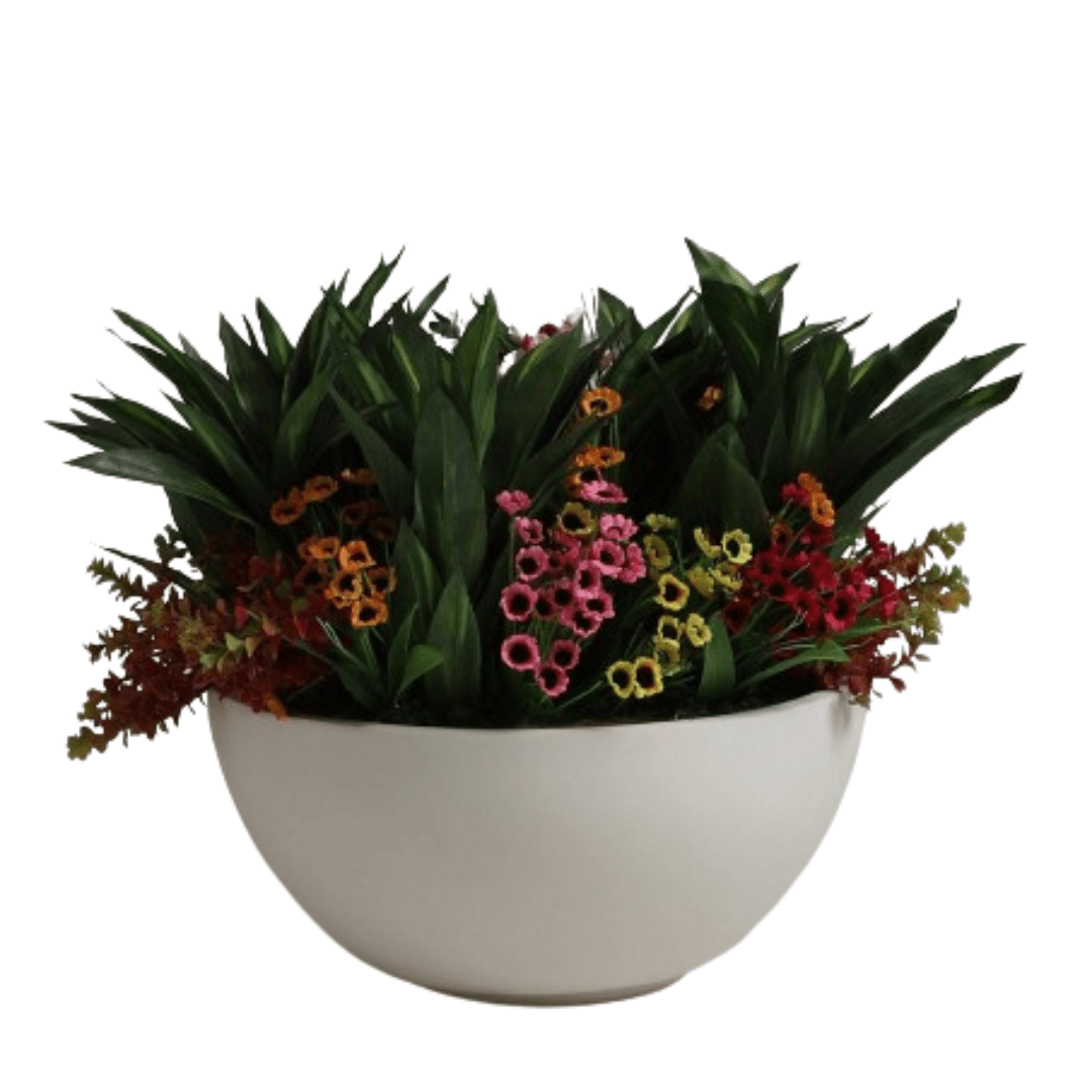 KTR Bowl Polymer Planter