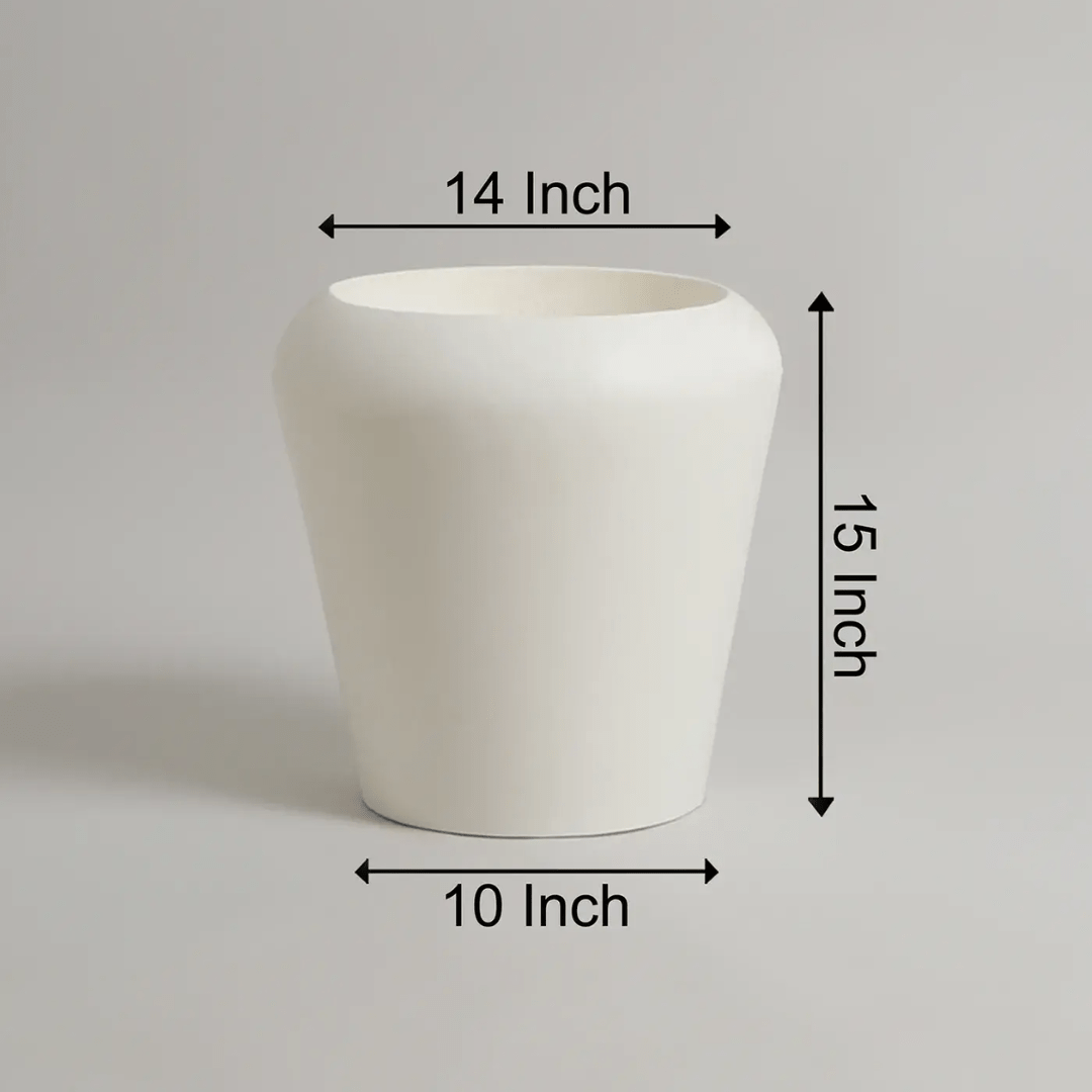 Max Round Polymer Planter