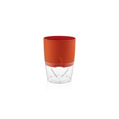 LABELLO - Self Watering Pot Orange / Labello (4 Inch)