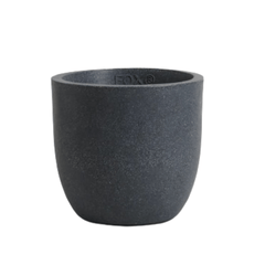 P Cup Round - Polymer Planter Grey / 12 Inch
