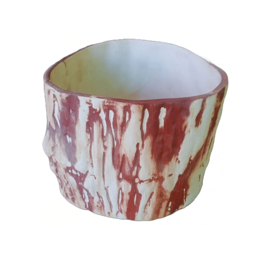 Tree Buddha Ceramic Pot