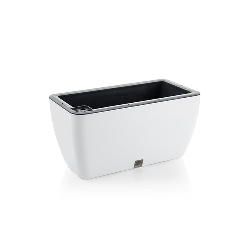 RECTA - Self Watering Pot Recta - Small (8*4*4) / White