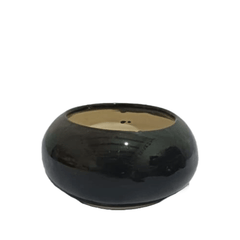 Bowl-shaped ceramic pot - Stylish design for flourishing plants at home