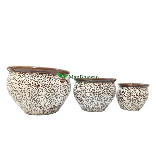 shop for best kalash shape ceramic pot, ceramic pot online