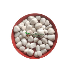 Pebbles White - 1 kg Medium