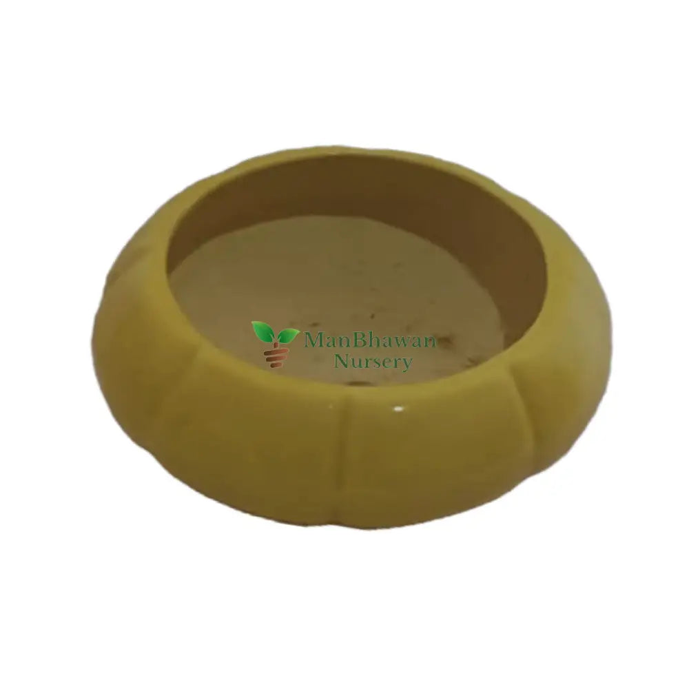 Pehal Bowl Colour Pot 6 Inch / Yellow