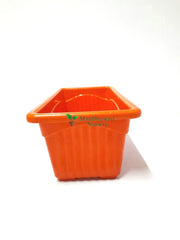 Rectangle Plastic Pot - Multicolor