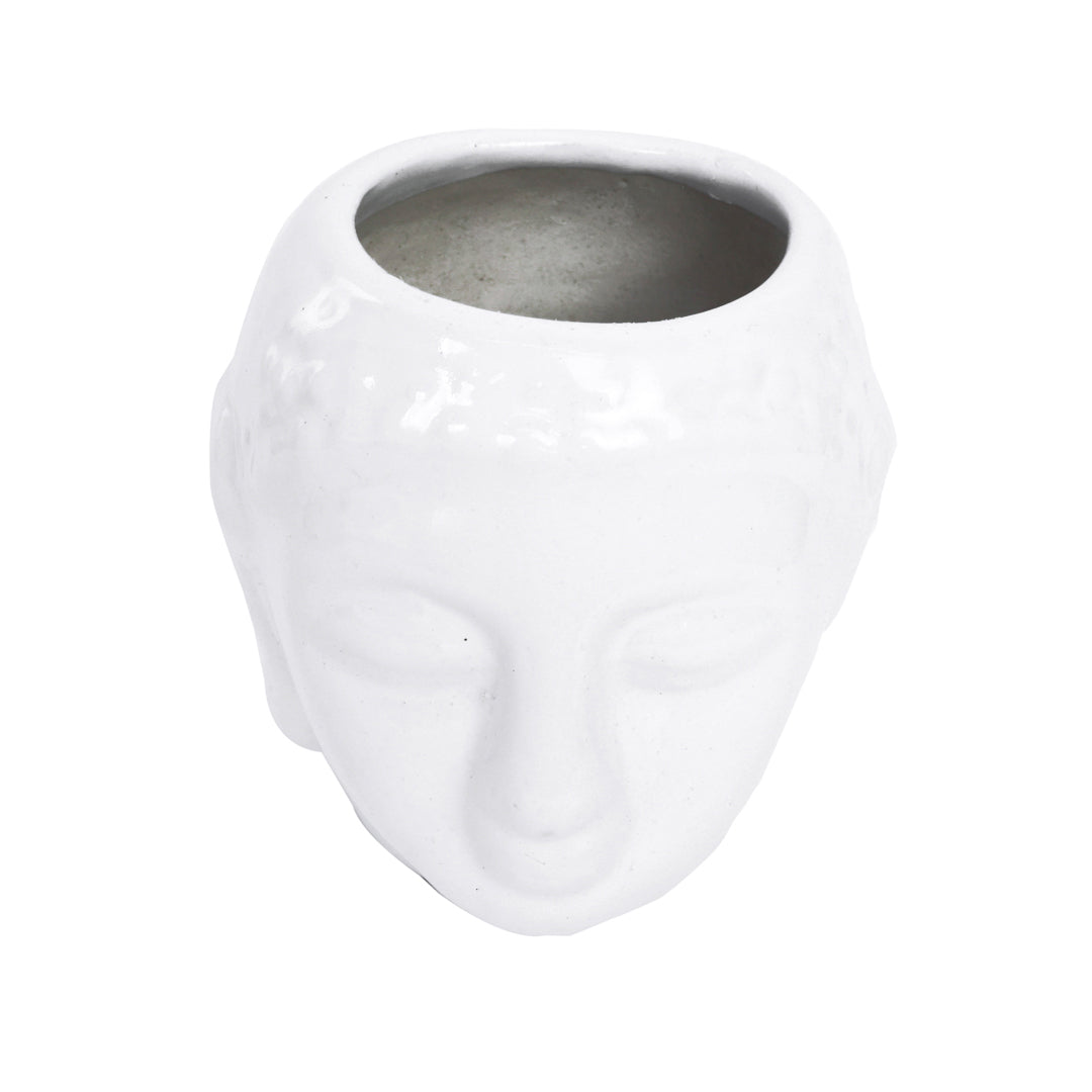Buddha Ceramic Pot: Fusion of art and tranquility