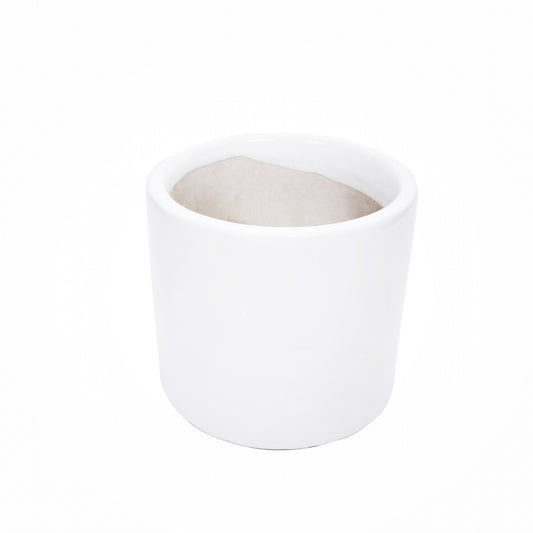 Pipe Shaped Ceramic Pot - 4 inch