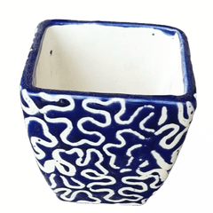 Square Bonsai Ceramic Pot