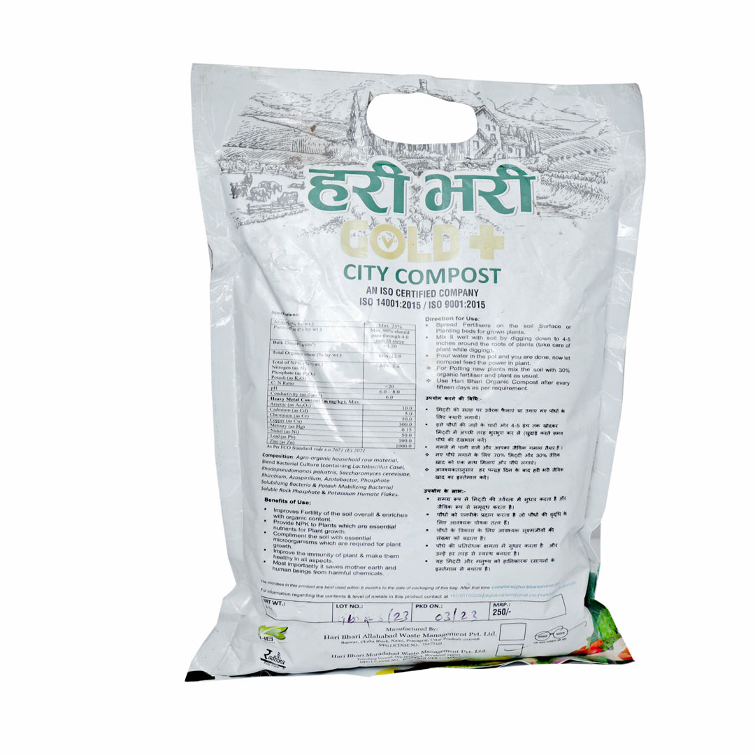 Experience the goodness of City Compost buy online now, Transform your garden with 2 Kg of premium compost available for online order