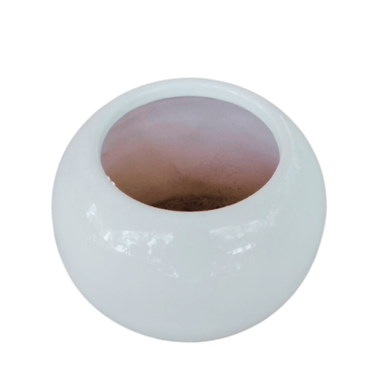 Ball Shaped Ceramic Pot - 6 Inch