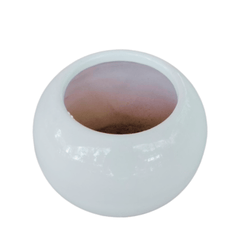 Ball Shaped Ceramic Pot - 6 Inch