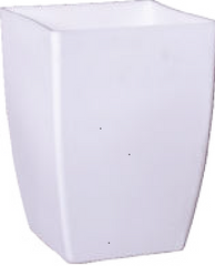 VALZEE POT – Tall Square Plastic Planter