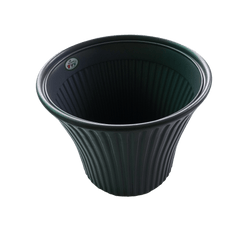 Striped Pattern - Plastic Pot