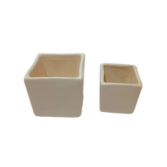 Square Shaped - Ceramic Pot